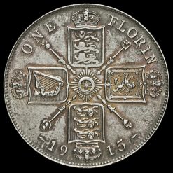 Obverse: George V 1915 Florin