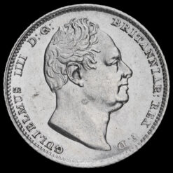 Reverse: William IV 1834 Sixpence