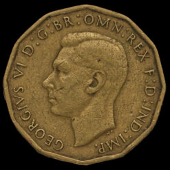 Reverse: George VI 1946 Threepence