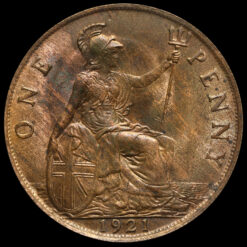 Obverse: George V 1921 Penny