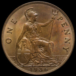 Obverse: George V 1936 Penny