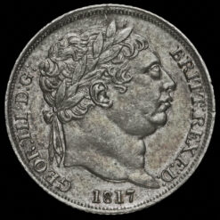 Reverse: George III 1817 Sixpence