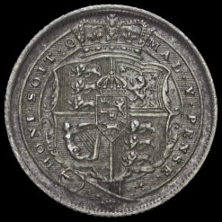 Obverse: George III 1817 Sixpence