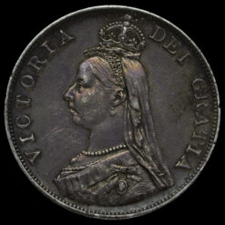 Reverse: Victoria 1890 Double Florin