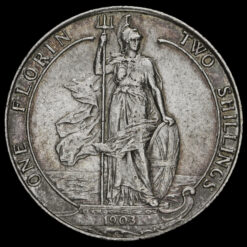 Obverse: Edward VII 1903 Florin