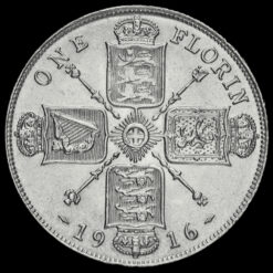 Obverse: George V 1916 Florin