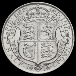 Obverse: George V 1916 Half Crown