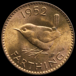 Obverse: George VI 1952 Farthing