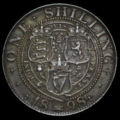 Obverse: Victoria 1898 Shilling