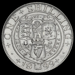 Obverse: Victoria 1899 Shilling