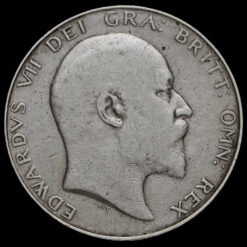 Reverse: Edward VII 1908 Half Crown