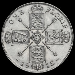 Obverse: George V 1915 Florin