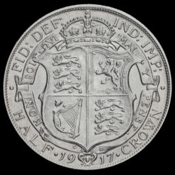 Obverse: George V 1917 Half Crown