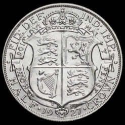 Obverse: George V 1927 Half Crown