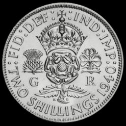 Obverse: George VI 1940 Florin