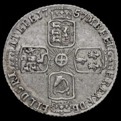 Obverse: George II 1757 Sixpence