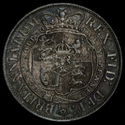 Obverse: George III 1819 Half Crown 9 over 8