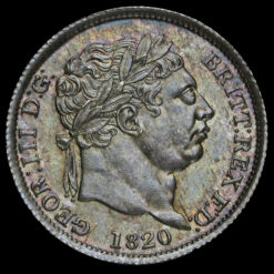 Reverse: George III 1820 Shilling