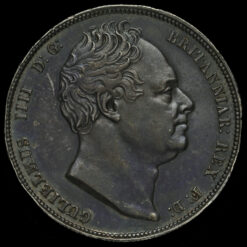 Reverse: William IV 1836 Half Crown