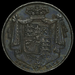 Obverse: William IV 1836 Half Crown