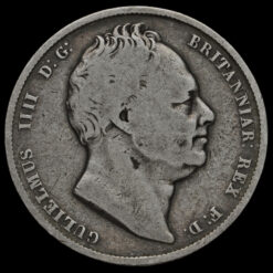 Reverse: William IV 1836 Half Crown