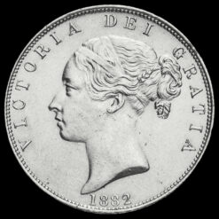 Reverse: Victoria 1882 Half Crown