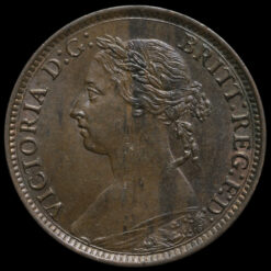 Reverse: Victoria 1886 Farthing