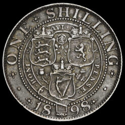 Obverse: Victoria 1898 Shilling