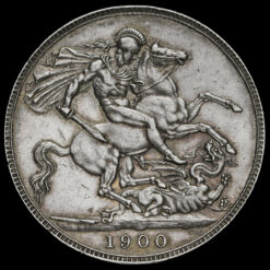 Obverse: Victoria 1900 Crown LXIII