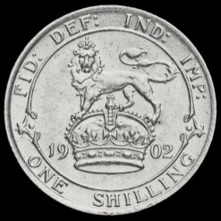 Obverse: Edward VII 1902 Shilling