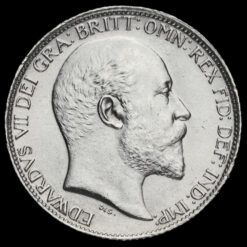 Reverse: Edward VII 1908 Sixpence