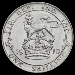 Obverse: Edward VII 1910 Shilling