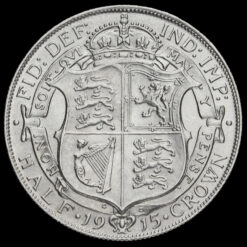 Obverse: George V 1915 Half Crown