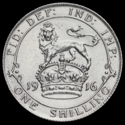 Obverse: George V 1916 Shilling