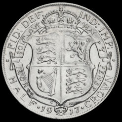 Obverse: George V 1917 Half Crown