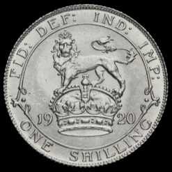 Obverse: George V 1920 Shilling