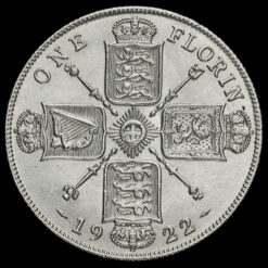 Obverse: George V 1922 Florin