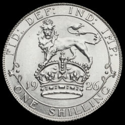 Obverse: George V 1926 Shilling