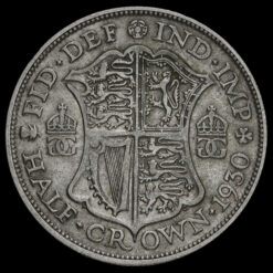 Obverse: George V 1930 Half Crown