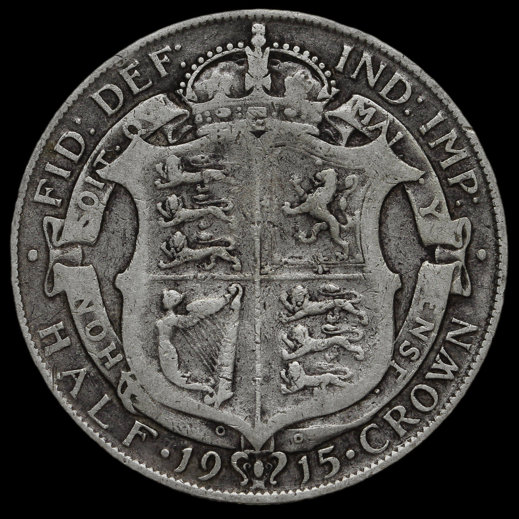 Silver 1915 Half Crown George V coins available to buy now from