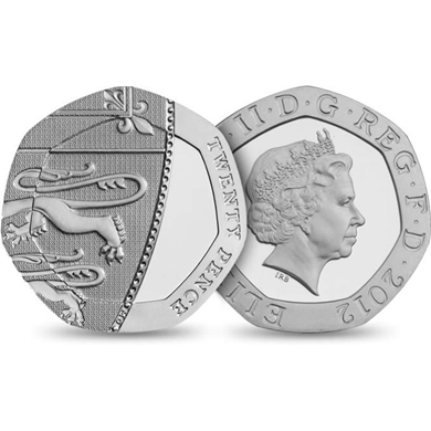 2012 20p Coins