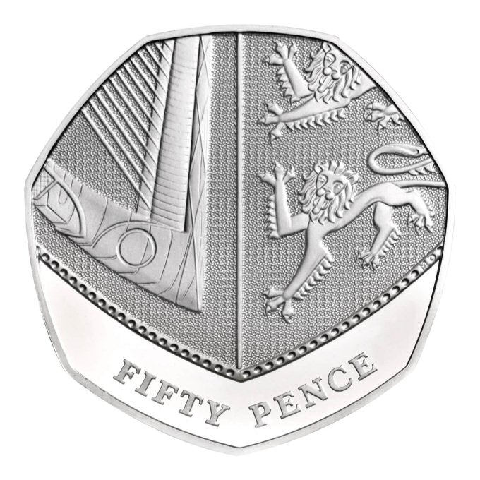 Charles III 2023 50p Value Mintage