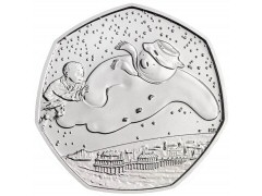 2018 The Snowman 50p Royal Mint BU