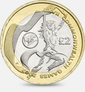 Commonwealth Games Wales £2 is worth £12.88