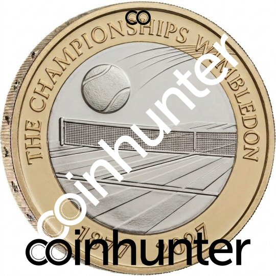 Royal Mint 2027 Commemorative Coin Set The Championships Wimbledon 150th Anniversary £2 Coin