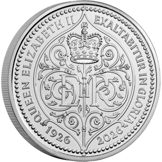 Royal Mint 2026 100th Anniversary of the birth of Queen Elizabeth II £5 Coin