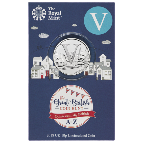 2018 V for Villages 10p [Uncirculated - Royal Mint pack]