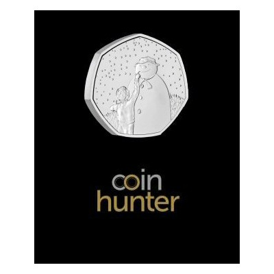 The Snowman 2021 UK 50p Brilliant Uncirculated Coin [Coin Hunter card]