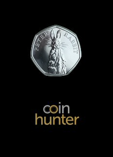 2019 Beatrix Potter Peter Rabbit Brilliant Uncirculated 50p [Coin Hunter card]