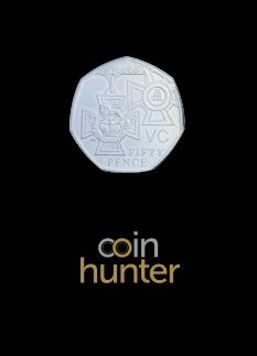 2019 Victoria Cross Brilliant Uncirculated 50p [Coin Hunter card]